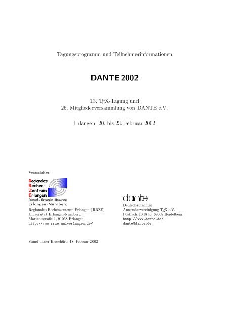 PDF-Format - DANTE eV