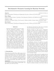 Discriminative Parameter Learning for Bayesian Networks