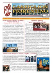 leggi periodico (3.348,80 Kb) - Comune di Castiglion Fiorentino