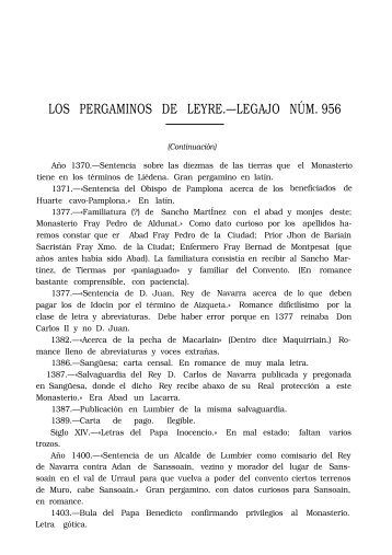 LOS PERGAMINOS DE LEYRE