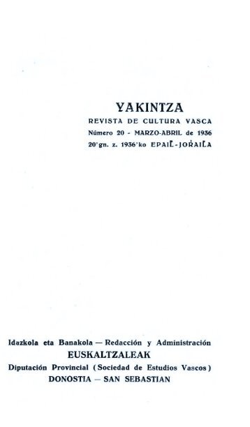 Yakintza 20