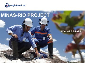 minas-rio project iron ore brazil - ADIMB