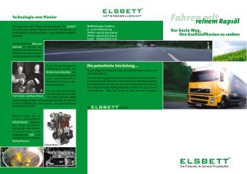 Fahren mit - Elsbett