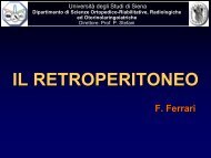 il retroperitoneo - Ferrariradiologia.it