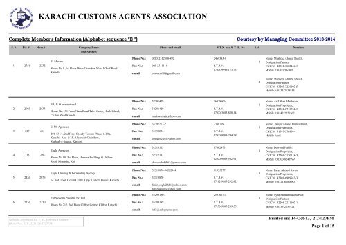 PDF - Karachi Customs Agents Association