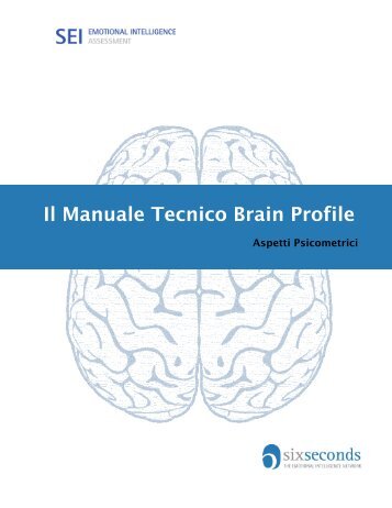 Manuale Tecnico Brain Profile - Six Seconds Italia