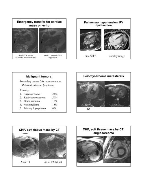 Optimize Your Body MR Imaging Protocols - Johns Hopkins Radiology