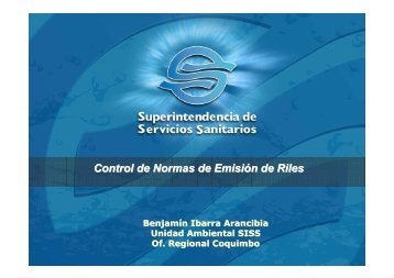 Control de Normas de EmisiÃ³n de Riles - Siss