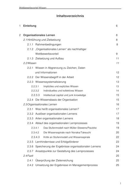 Wettbewerbsvorteil Wissen - Www3.datacomm.ch