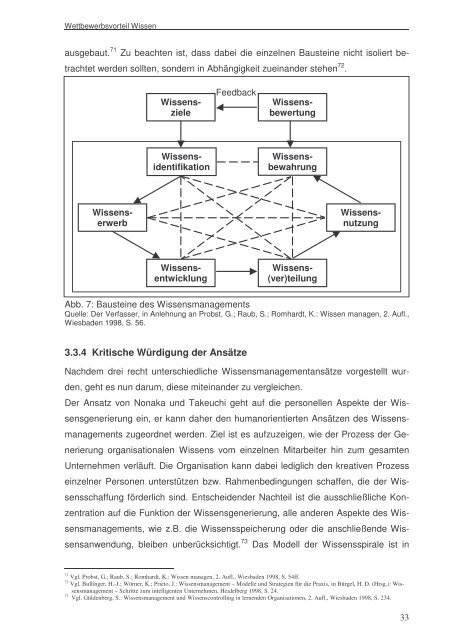 Wettbewerbsvorteil Wissen - Www3.datacomm.ch