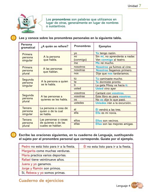 Libro de texto - Ministerio de EducaciÃ³n de El Salvador