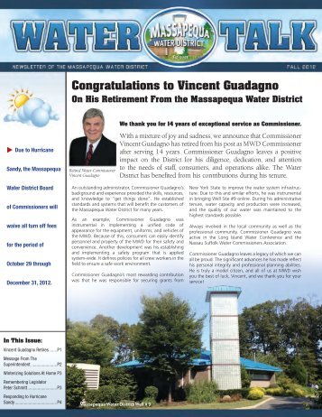 Hurricane - Massapequa Water District