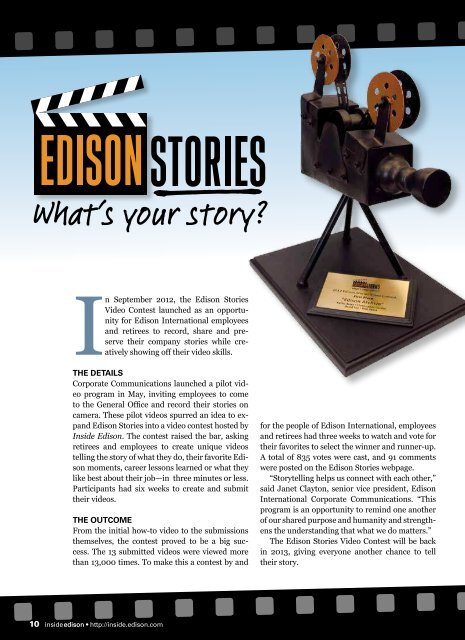 Download PDF of issue - Inside Edison - Edison International