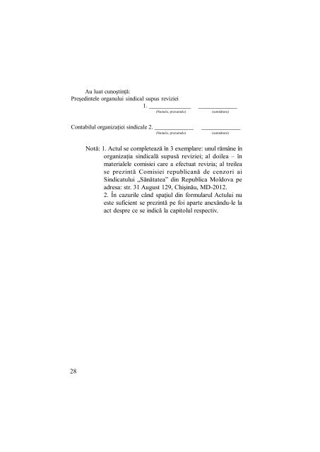 Buletin informativ 4 (2009) - Sindicatul "Sănătatea"