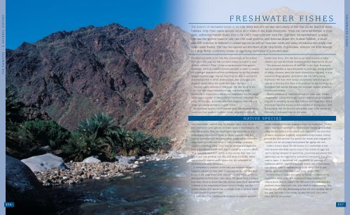 FRESHWATER FISHES - UAE Interact