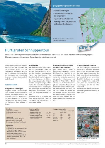 Hurtigruten Schnuppertour - Lamprecht Reisen