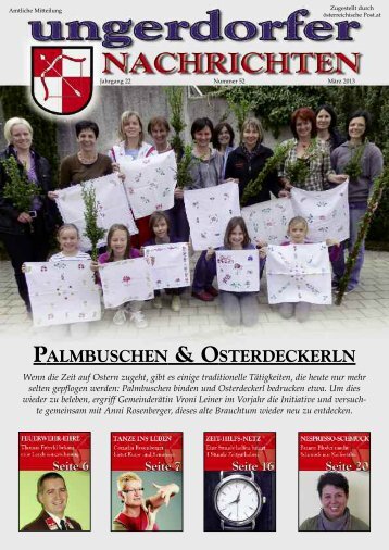 PALMBUSCHEN & OSTERDECKERLN - Gemeinde Ungerdorf