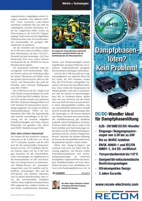 PDF-Ausgabe herunterladen - elektronik industrie