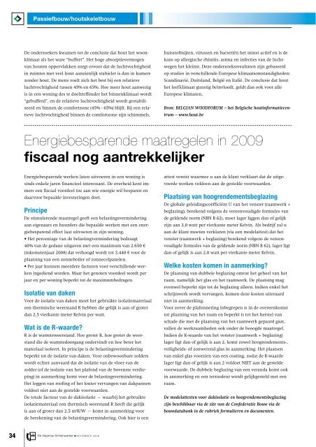 Vlaamse Schrijnwerker_november_2008.pdf - Magazines ...