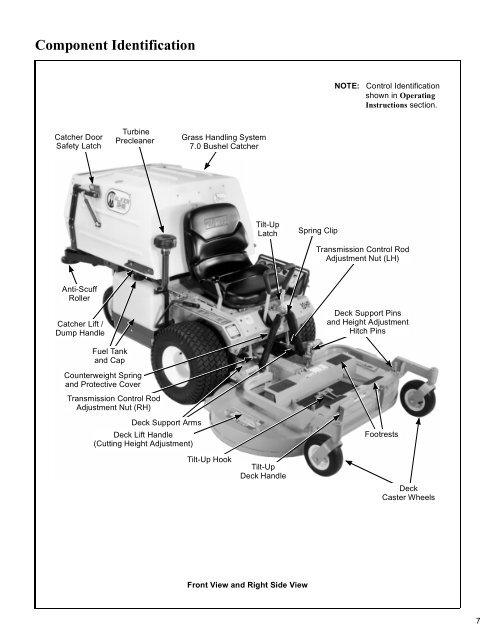 1998 S/N 21329 - Walker Mowers