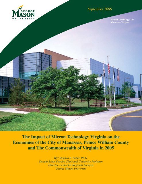 The Impact of Micron Technology Virginia on the Economies of the ...