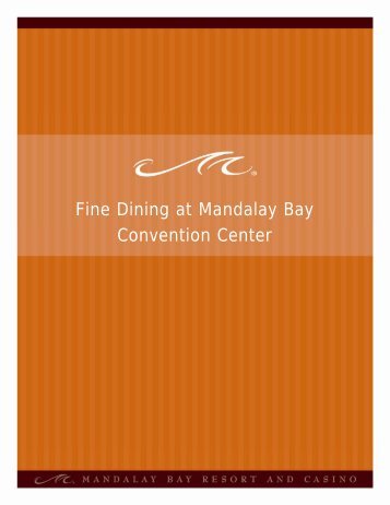 Fine Dining at Mandalay Bay Convention Center