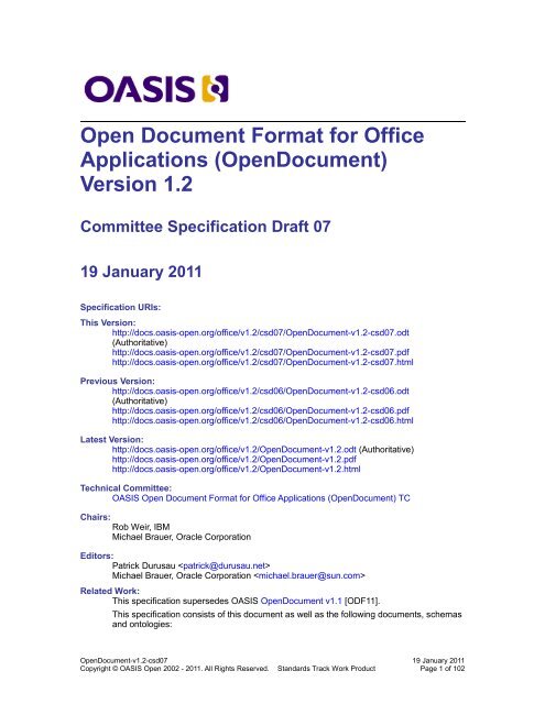Opendocument Format , ODF: Was ist das OpenDocument Format und wie ...