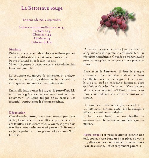 La Betterave rouge - Visualis