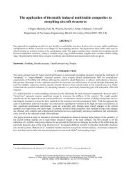 The application of thermally induced multistable ... - Michael I Friswell