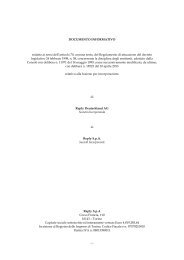 Documento Informativo redatto ai sensi dell'art. 70 comma 6 ... - Reply