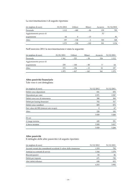 Documento Informativo redatto ai sensi dell'art. 70 comma 6 ... - Reply