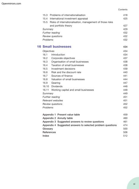 Business finance : theory and practice