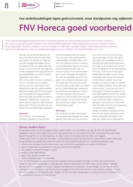 Horeca Info-nr 2- 2012.indd - FNV Horecabond