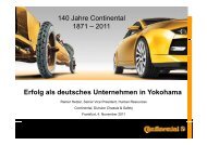 PrÃ¤sentation von Rainer Hetzer, Continental AG - The City of ...