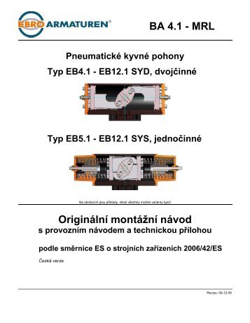 EB12.1 SYD, dvojÄinnÃ© Typ EB5.1 - EB12.1 SYS ... - Ebro Armaturen