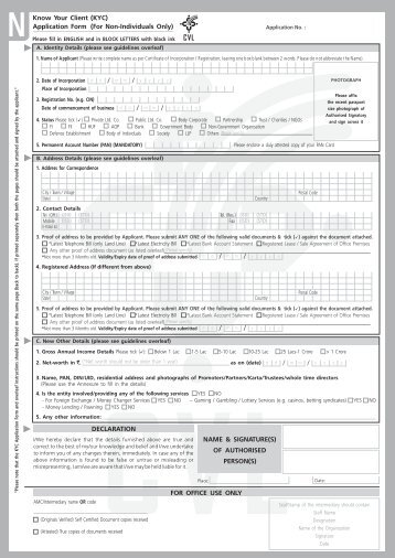 hdfc mutual fund kyc updation form hdfc mutual fund kyc updation form