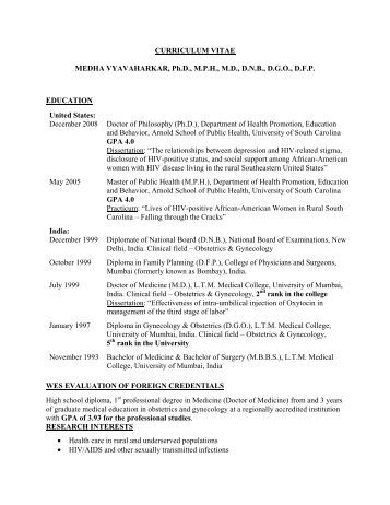 Resume – David Maduram MD PhD