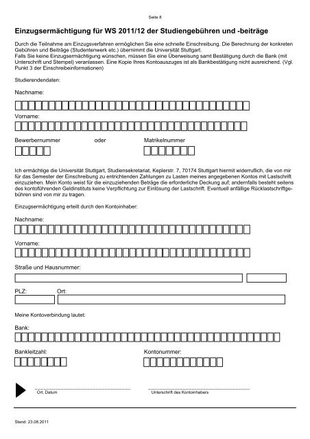 1. PersÃ¶nliche Angaben - MASTER:ONLINE Logistikmanagement ...