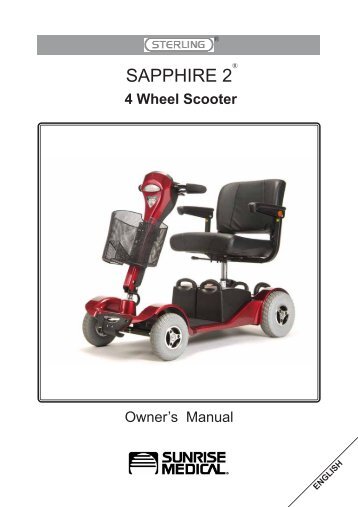 Sterling Sapphire 2 User Manual - Indy Mobility