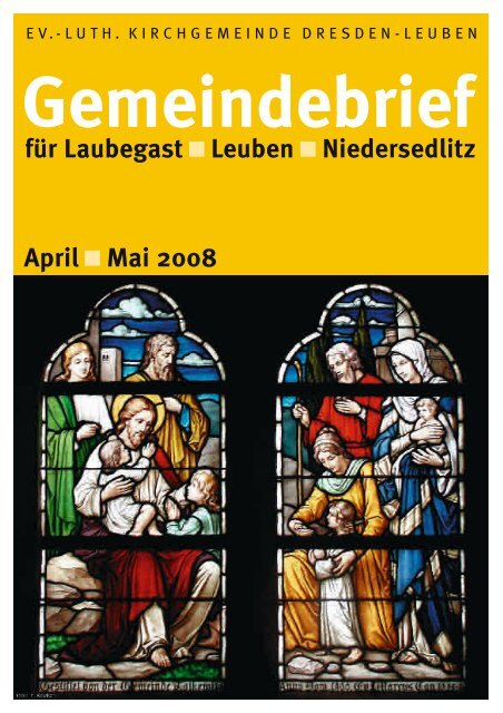 Gemeindebrief April/Mai 2008 - Ev.
