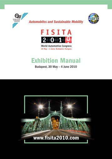 Exhibition Manual - FISITA 2010 World Automotive Congress