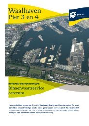 Klik hier om de flyer Waalhaven Pier 3 en 4 - Stadshavens Rotterdam