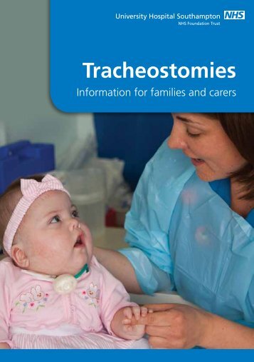 Tracheostomies - patient information