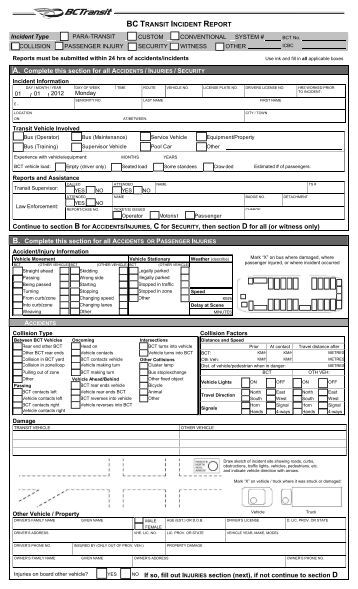 redesign of the siga accident incident reporting system wcb incident report form bc