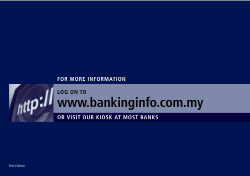 Download the booklet on Bank Negara Malaysia - InsuranceInfo