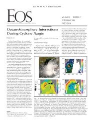 Ocean- Atmosphere Interactions During Cyclone Nargis