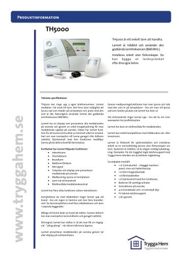 TH5000 - Trygga hem