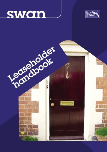 Leaseholder handbook - Swan Housing Association