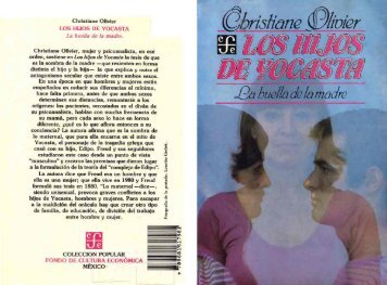 Los Hijos de Yocasta: La Huella de la Madre - Sidoc