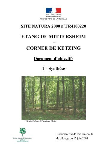 ETANG DE MITTERSHEIM â CORNEE DE KETZING